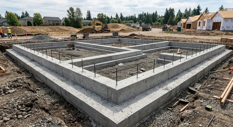 House Footing Construction