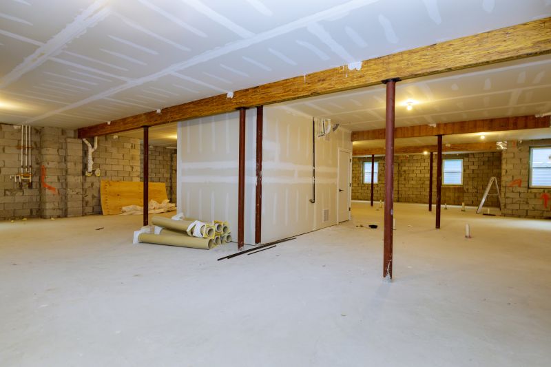 Basement Concrete Installation in Holly, MI