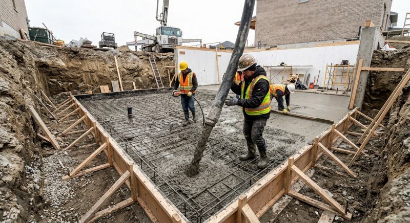 Basement Concrete Pouring in Livingston County, MI