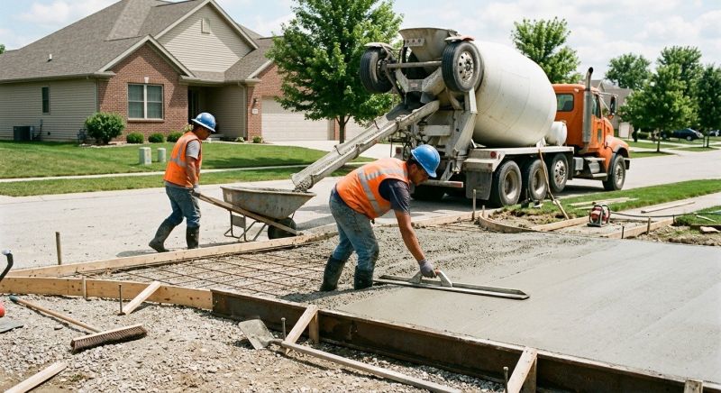 Cement Pouring Service in Livingston County, MI