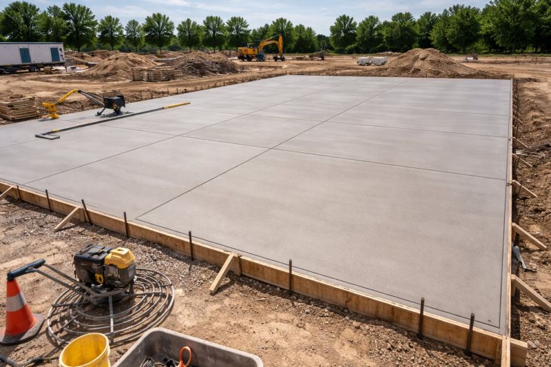 Commercial Slab Installation in Commerce Township, MI