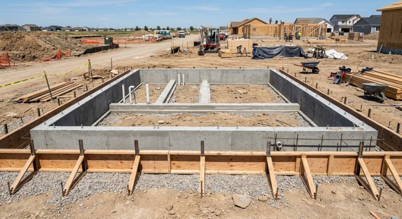 Concrete Foundation Installation in Dexter, MI