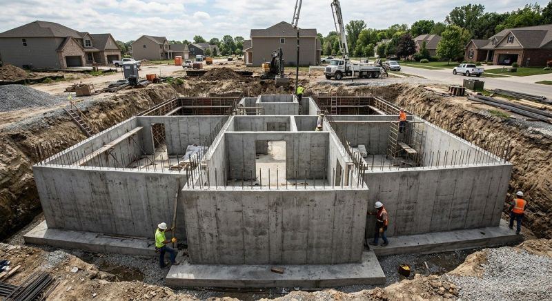 Foundation Construction in Brighton, MI