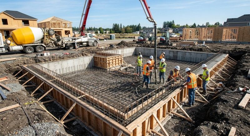 Foundation Construction in Dexter, MI