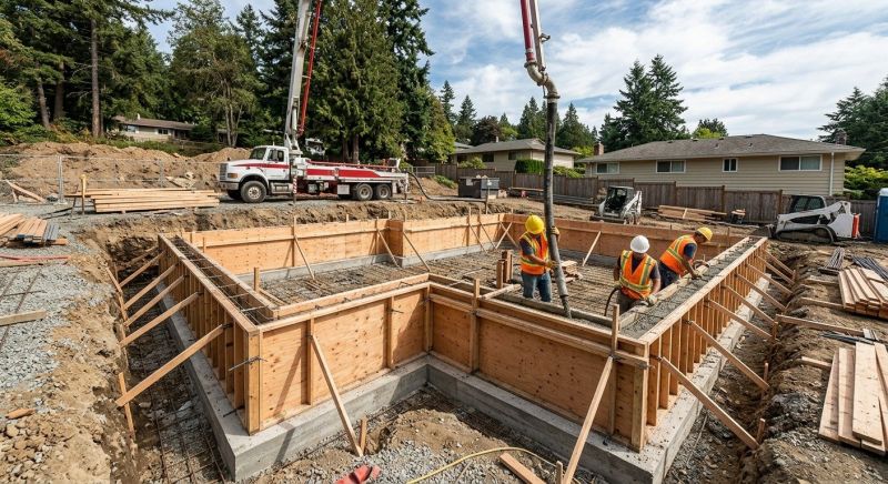 Foundation Construction in Livingston County, MI