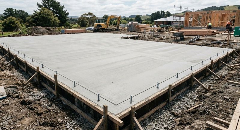 Foundation Slab Construction in Livingston County, MI