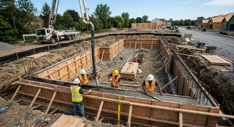 Home Foundation Installation in Gregory, MI