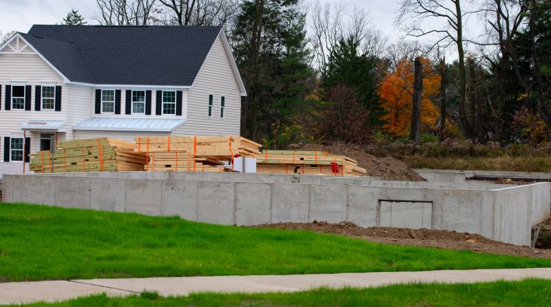 House Foundation Installation in Livingston County, MI
